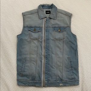 D-ID Oversized denim vest